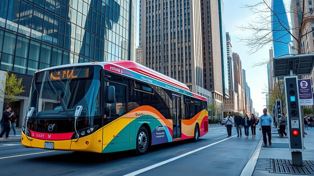 electric buses reduce emissions