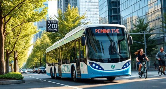 electric buses reduce emissions