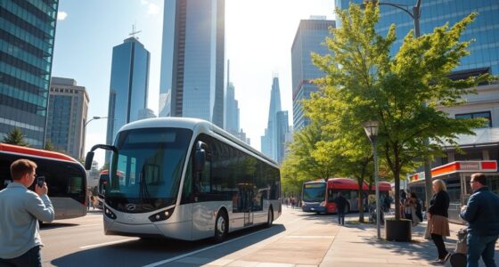 electric buses replacing traditional