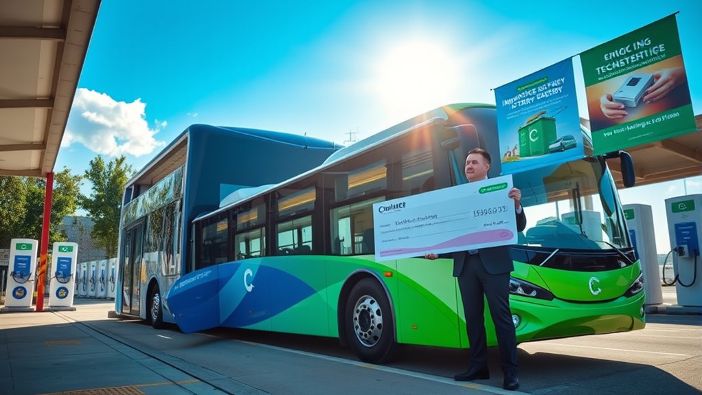 electric buses with rapid charging