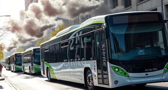 electric vs diesel bus emissions