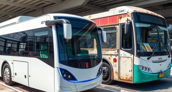electric vs traditional bus costs