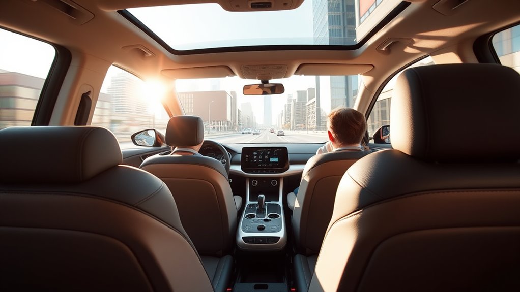 enhanced visibility and spacious cabin