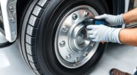 ensure correct wheel alignment