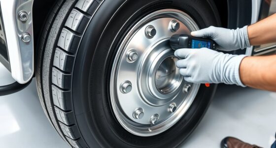 ensure correct wheel alignment
