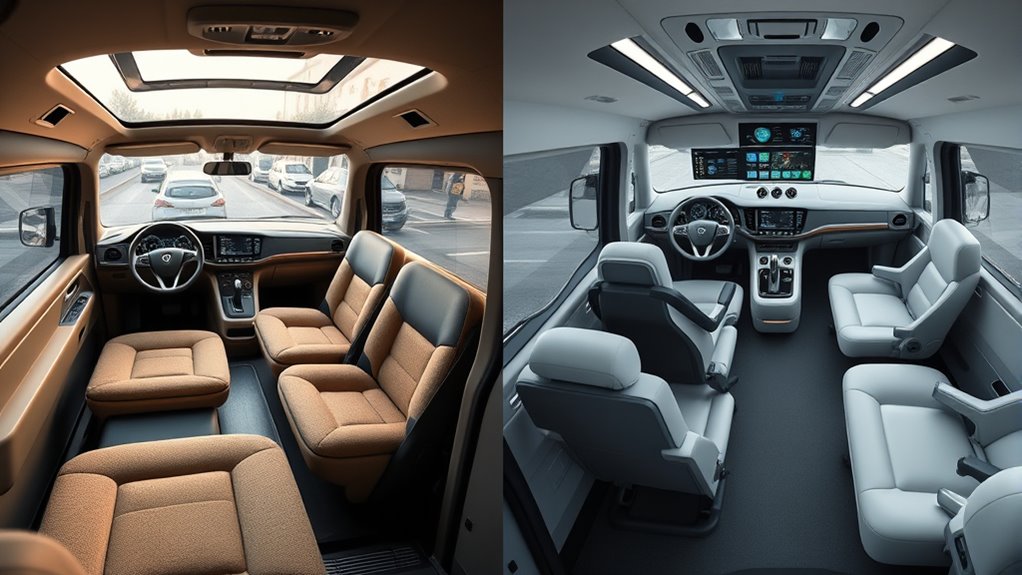 flexible ergonomic customizable interior