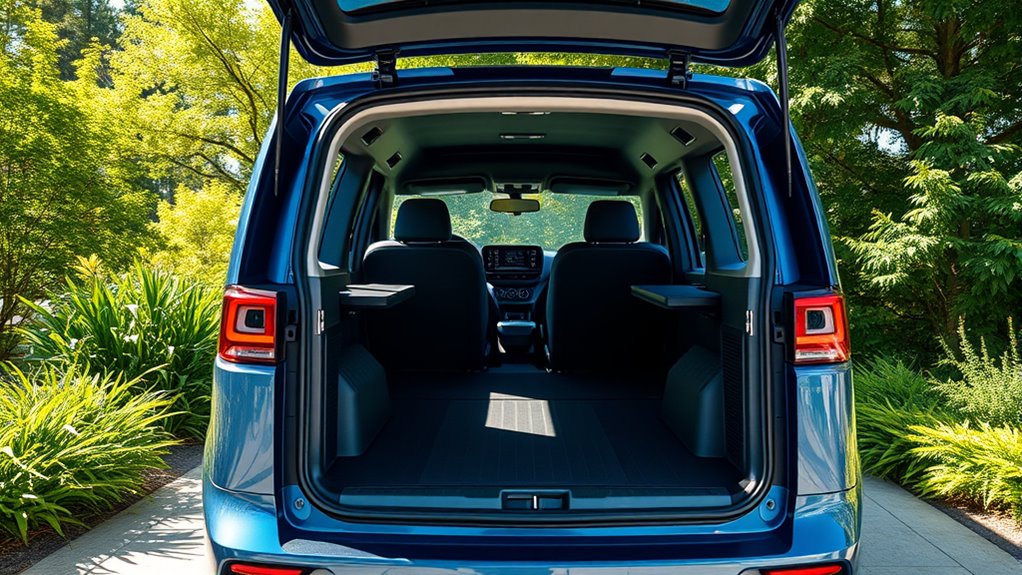 flexible seating and spacious cargo