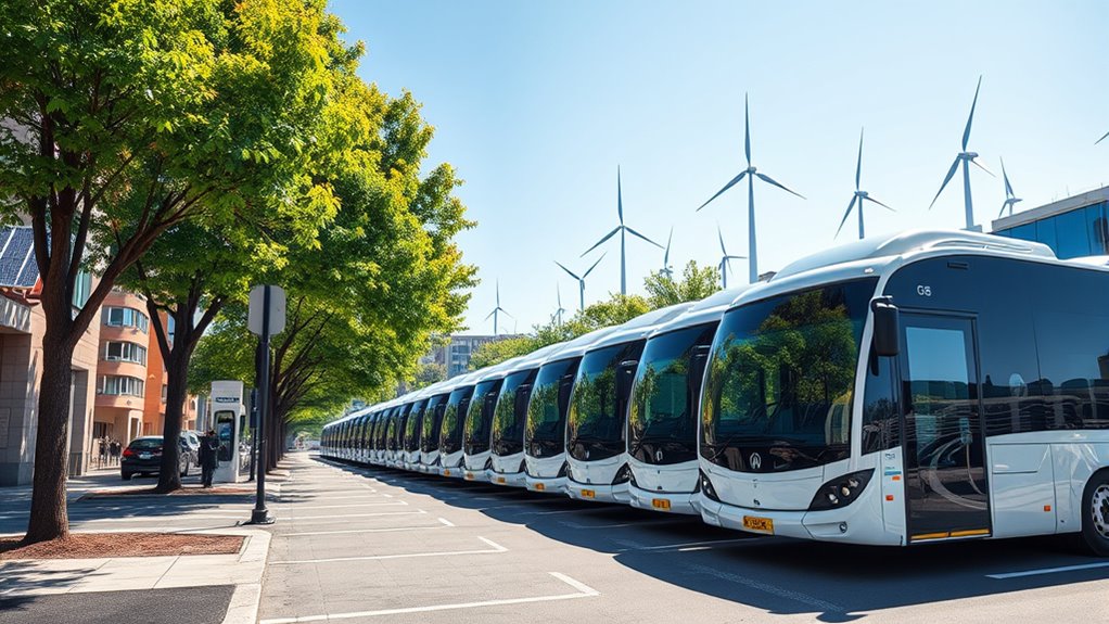government funding supports renewable transit