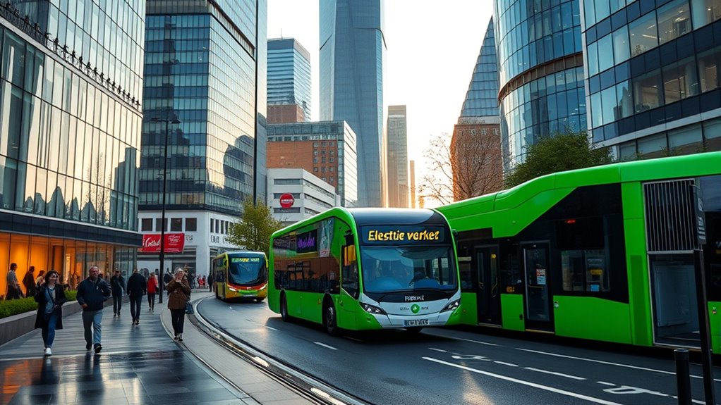 green transport boosts economy