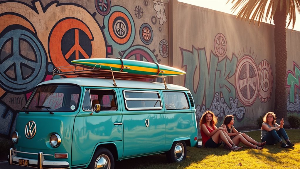iconic vintage van nostalgia