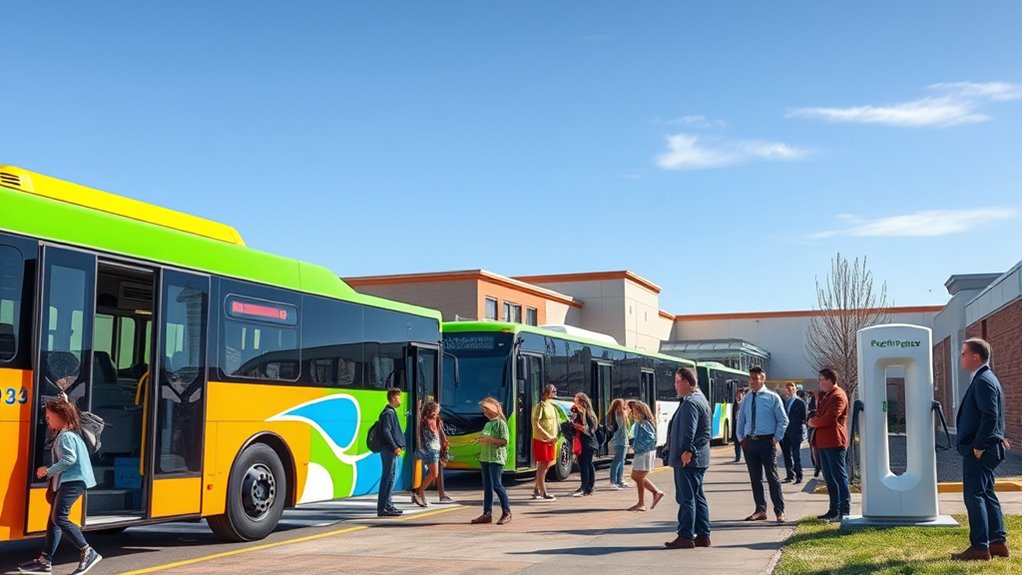 industry led electric bus initiatives