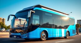 lightweight materials improve electric buses