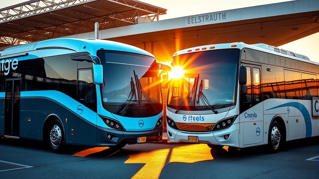long term electric bus savings