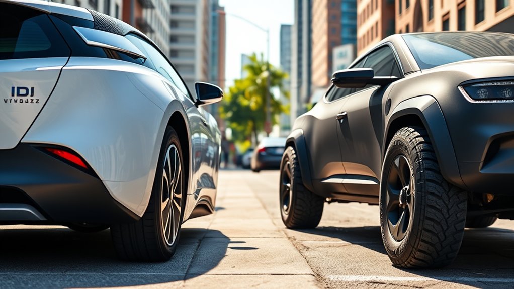 lower long term vehicle costs