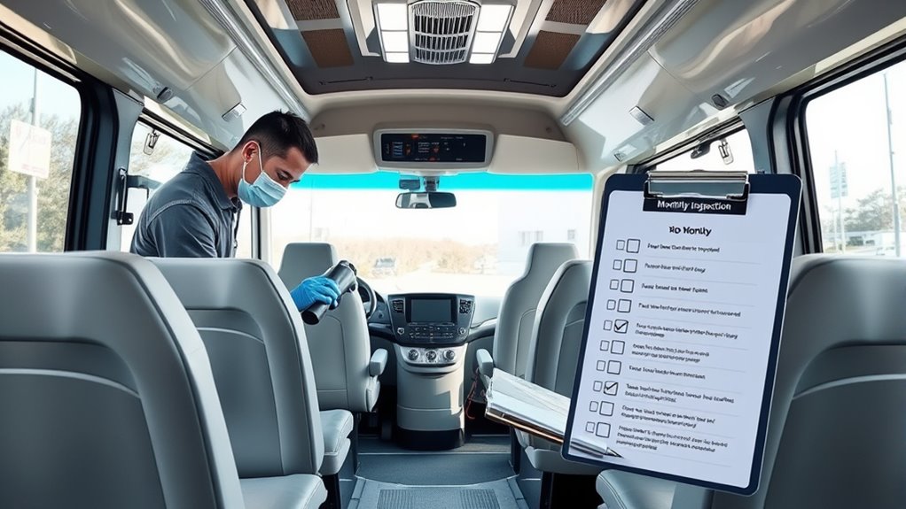 monthly interior deep cleaning