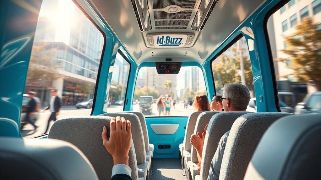 passenger experience on id buzz