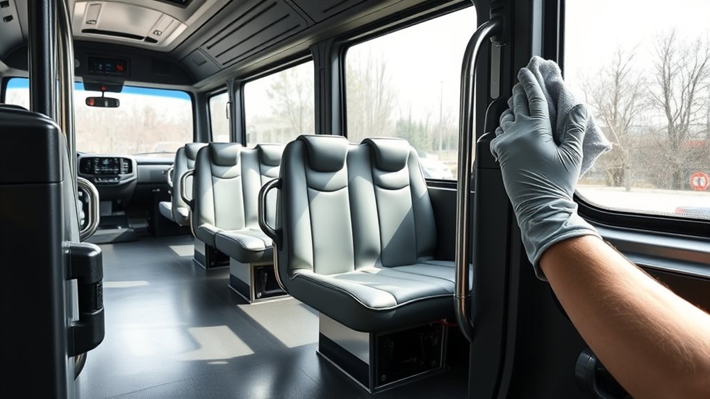 prepare electric bus inspection