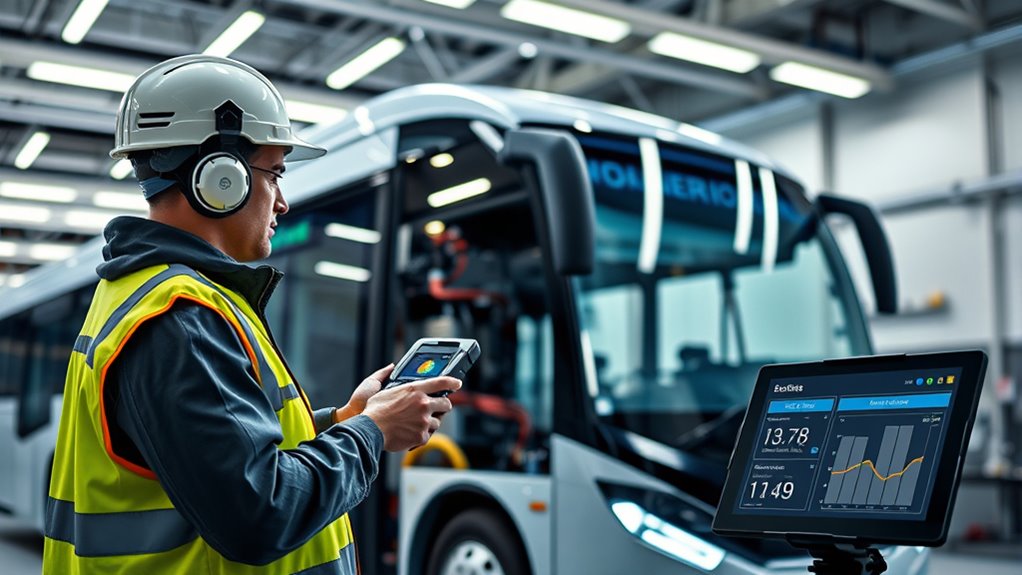 proactive electric bus diagnostics