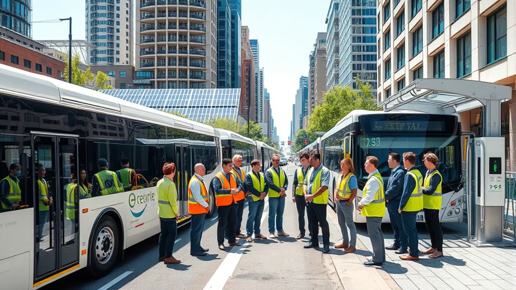 public private e bus success