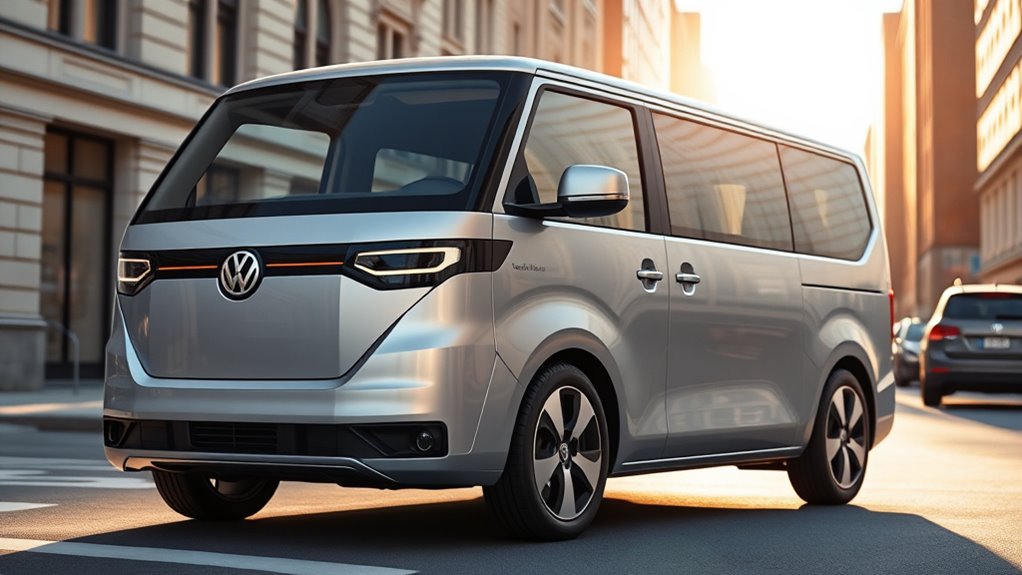 retro modern electric vehicle design