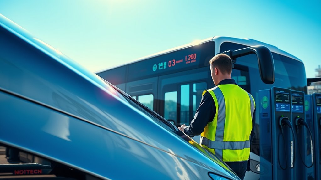 secure electric bus systems