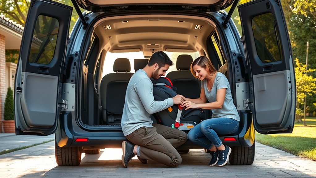 secure latch seat installation