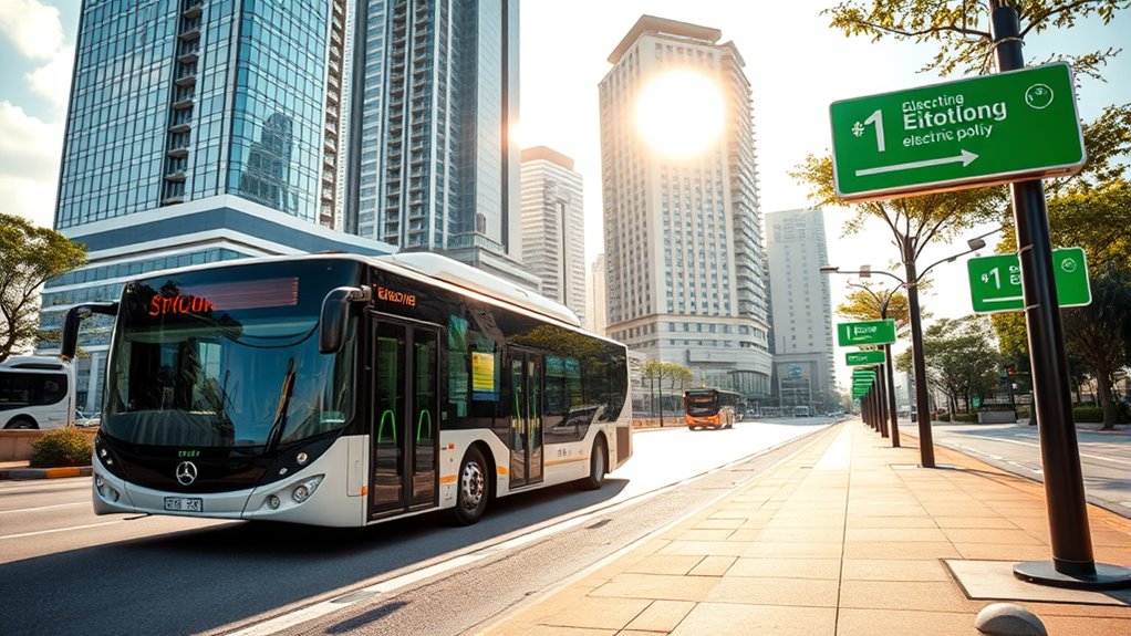 singapore electric bus policies