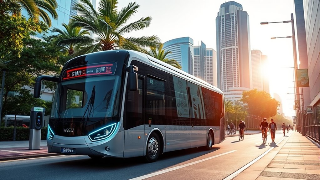 singapore s electric bus leadership