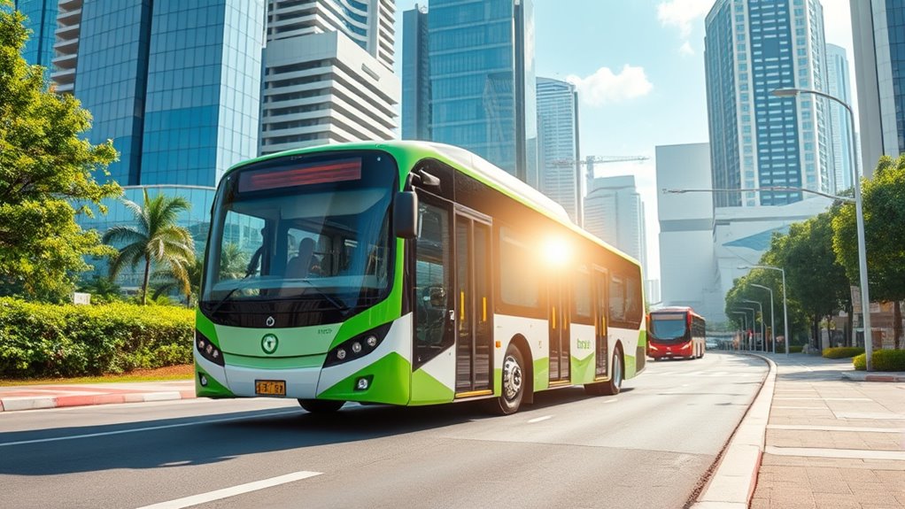 singapore s electric bus transition