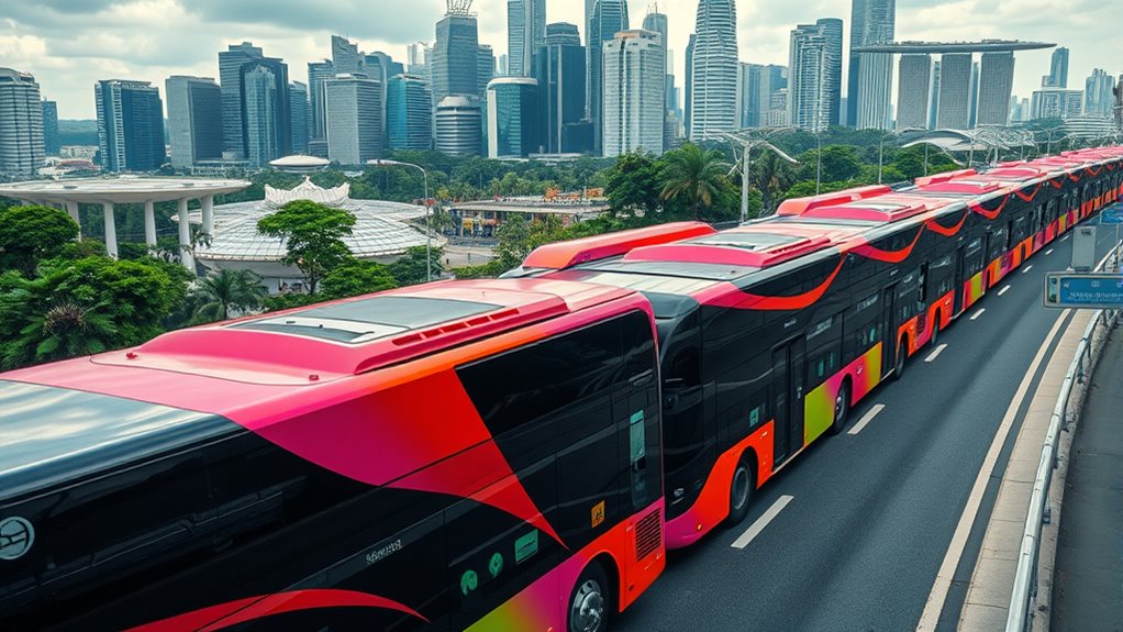 singapore s expanding electric fleet