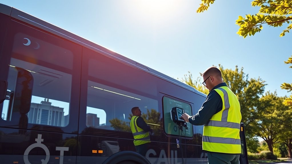 software keeps buses optimized