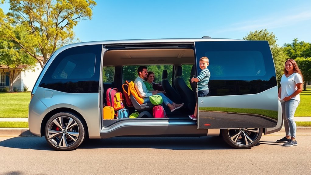 spacious adaptable family vehicle