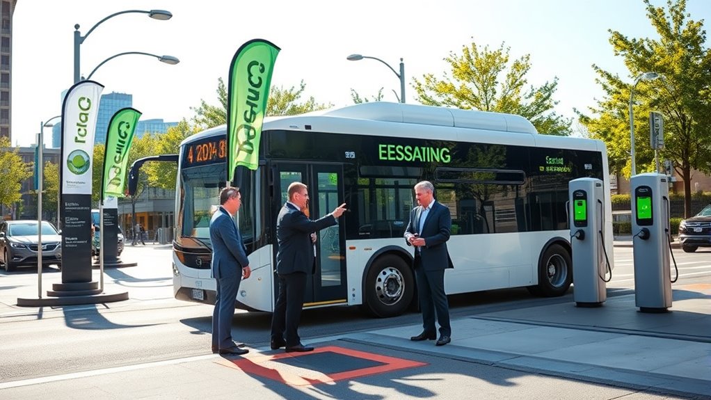 support electric bus infrastructure funding