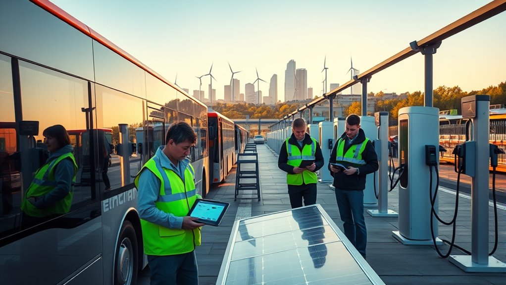 supporting electric bus adoption