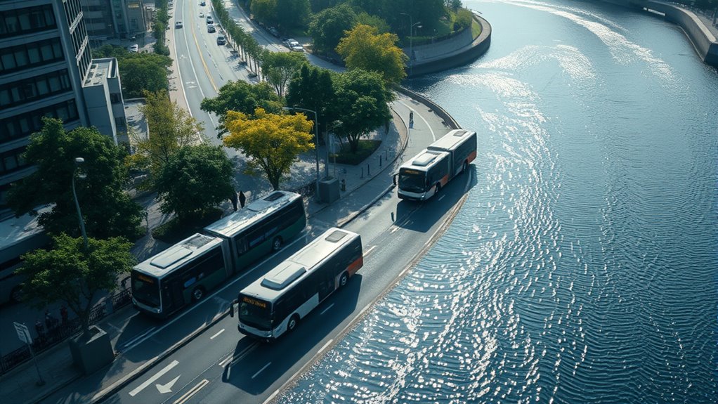 transportation water footprint differences