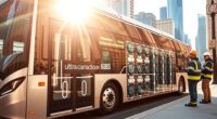 ultra capacitors for electric buses