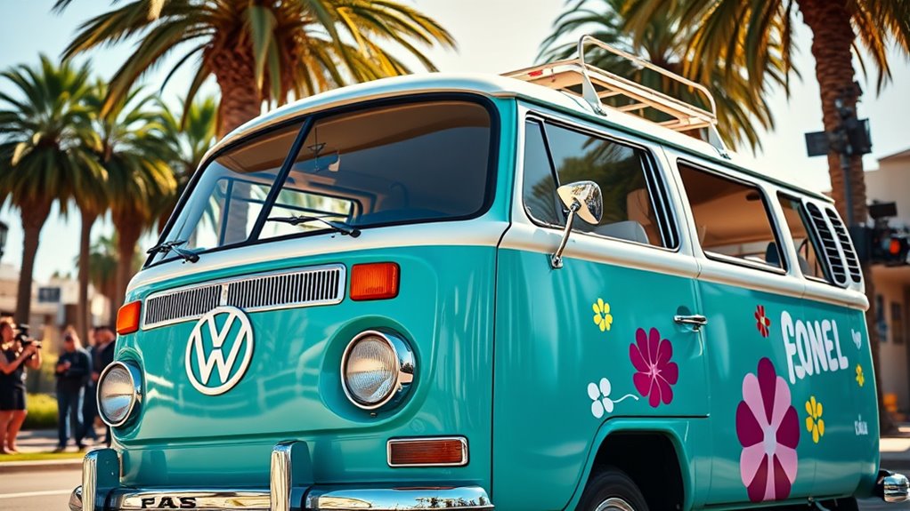 volkswagen bus in media