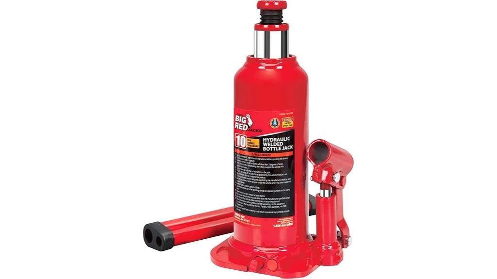 10 ton hydraulic bottle jack
