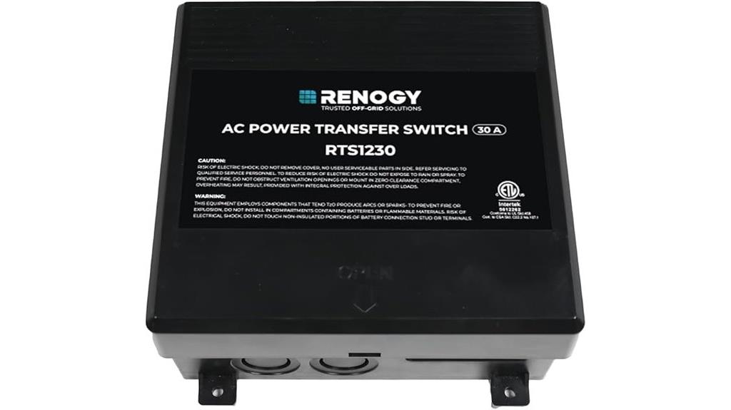 120vac 30 amp switch