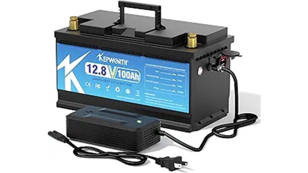 12 8v 100ah lifepo4 battery