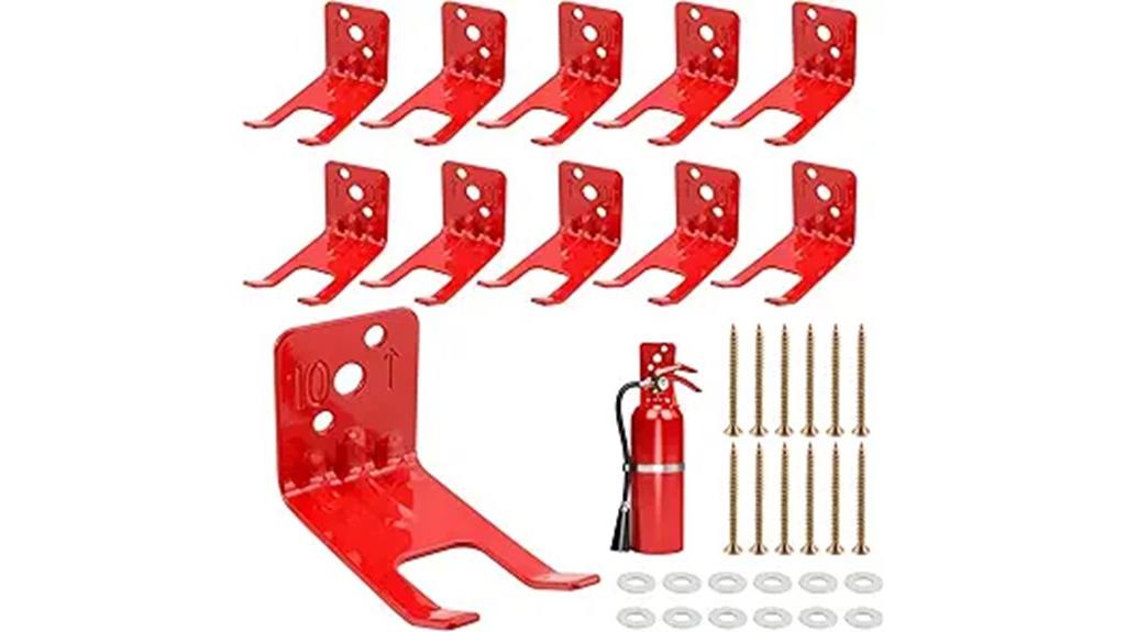 12 pack wall mounted extinguishers