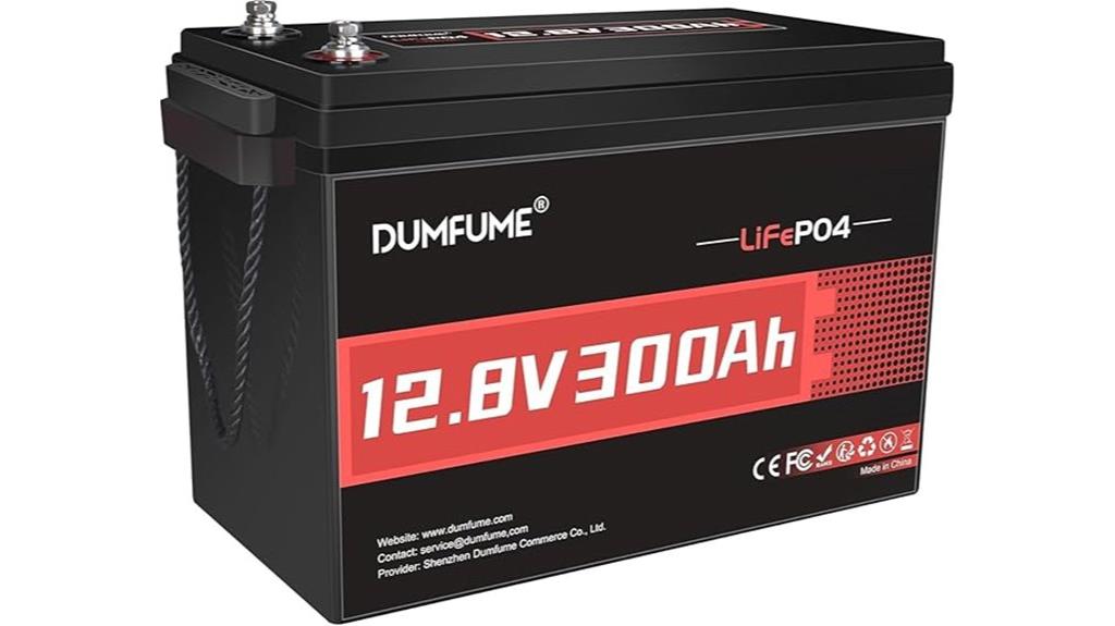 12 volt 300ah lithium battery