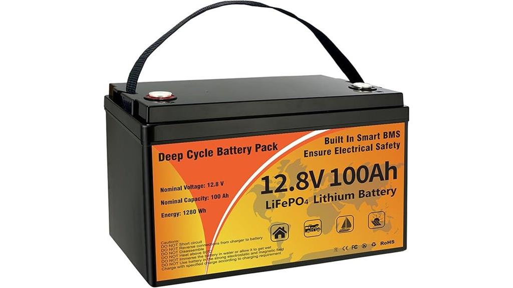 12v 100ah lithium battery