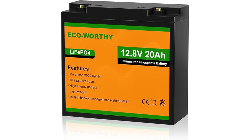 12v 20ah lithium battery