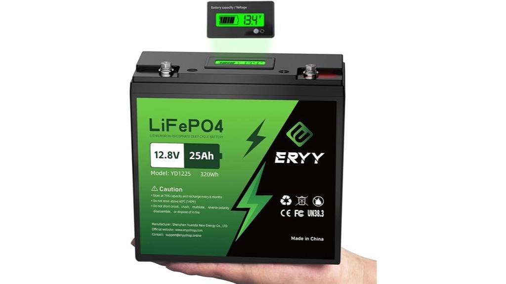 12v 25ah lithium battery