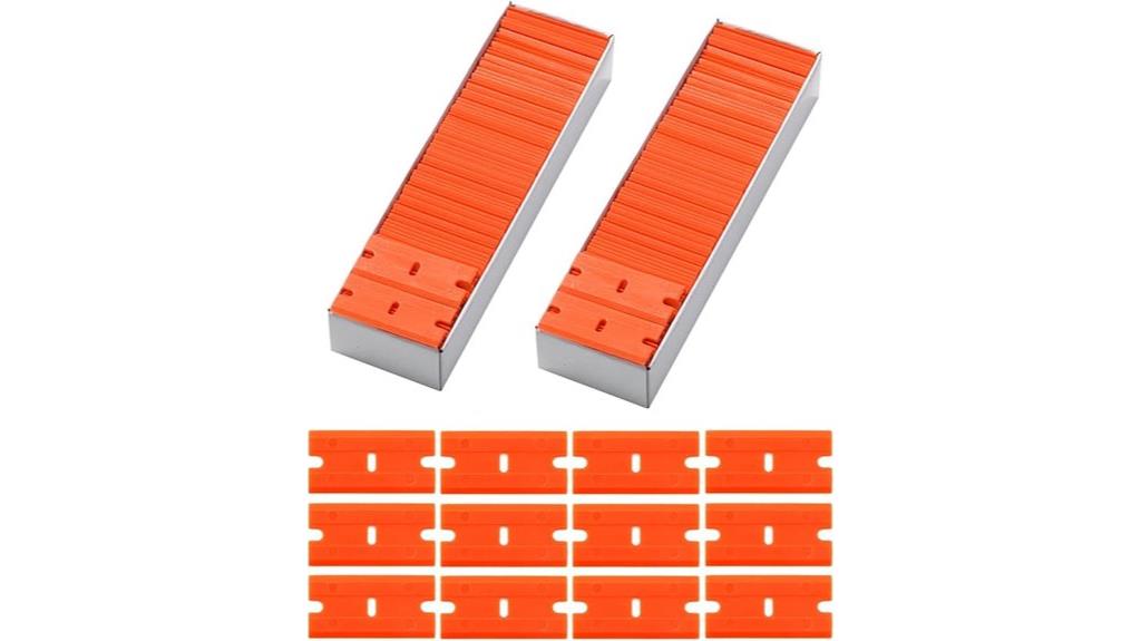 200 pack plastic razor blades