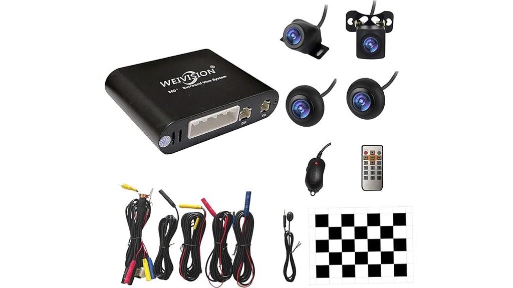 360 degree car camera system