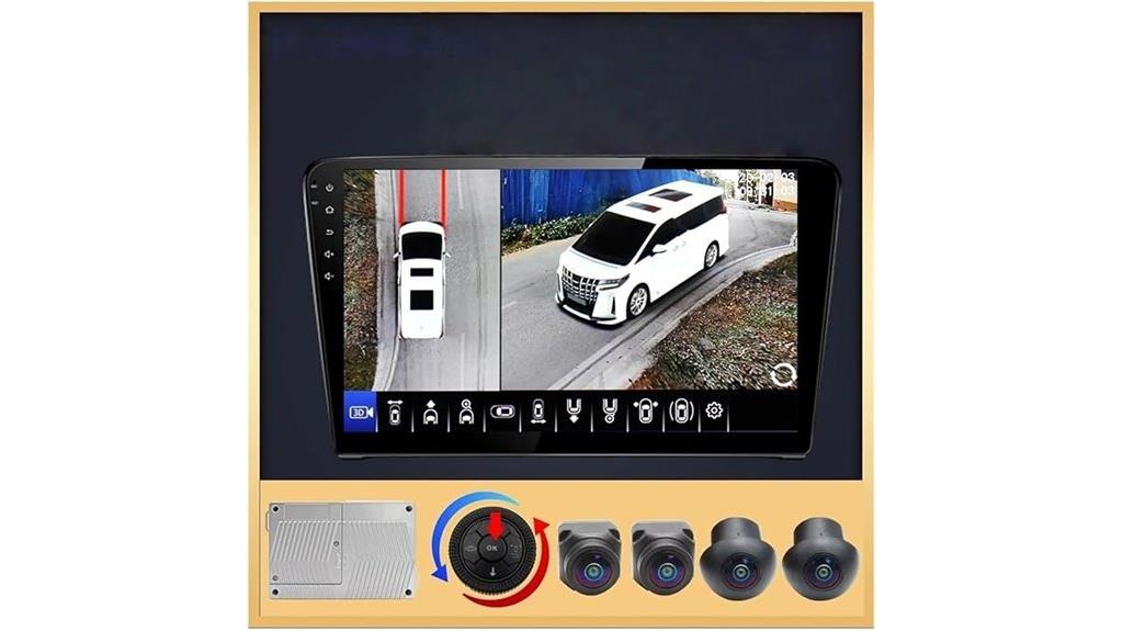 360 degree car camera system