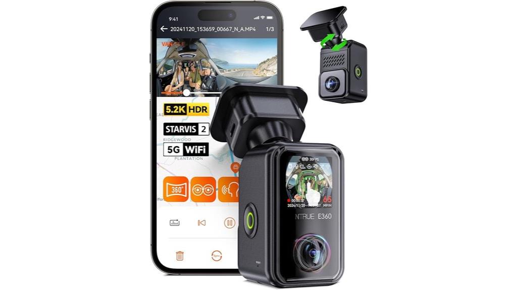 360 wifi dash cam