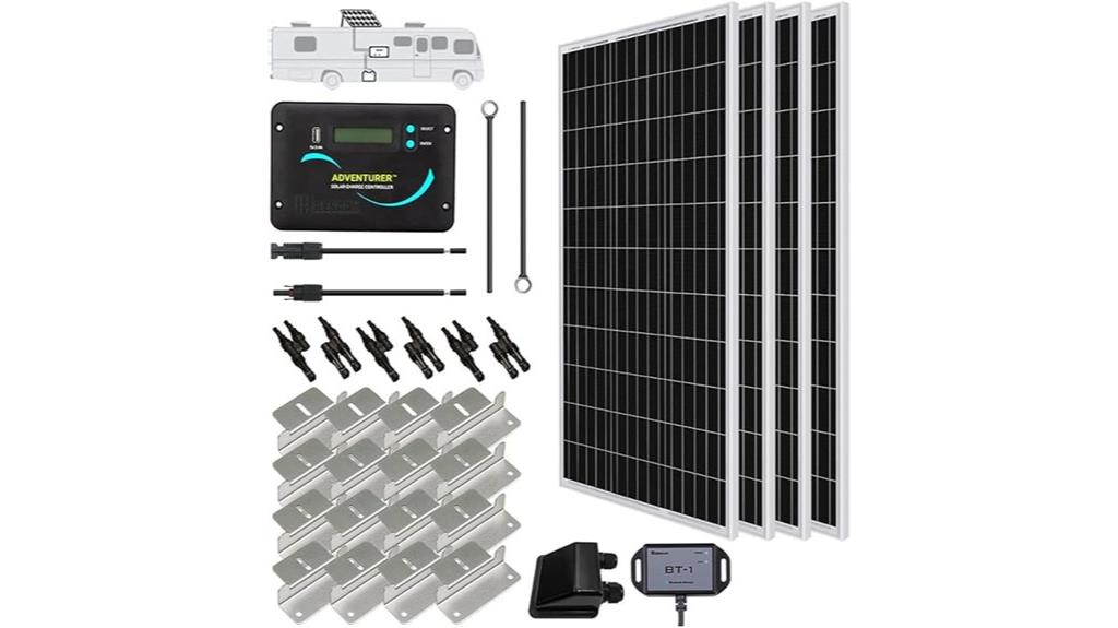 400w 12v monocrystalline solar